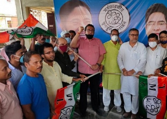 Wave of joining in Trinamool is on peak state-wide in Tripura, 71 voters joined Trinamool Congress Wave of joining in Trinamool is on peak state-wide in Tripura, 71 voters joined Trinamool Congress